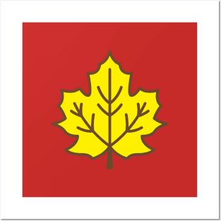 Maple Leaf Posters and Art